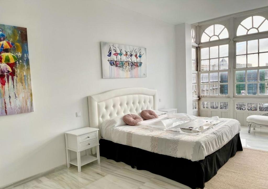 Apartamento Maria Pita Lägenhet A Coruña Exteriör bild
